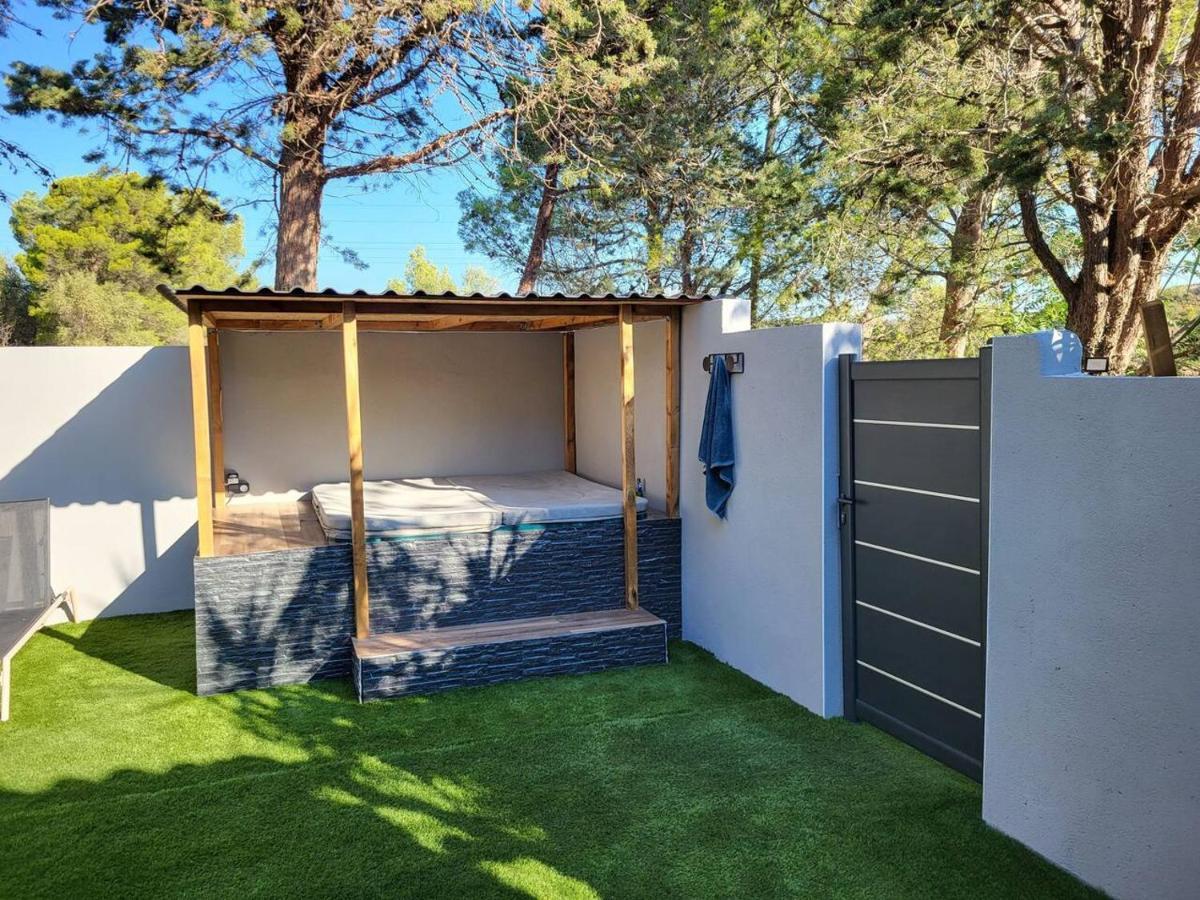 Appartement Jacuzzi Narbonne Exterior foto
