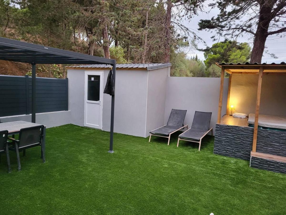Appartement Jacuzzi Narbonne Exterior foto